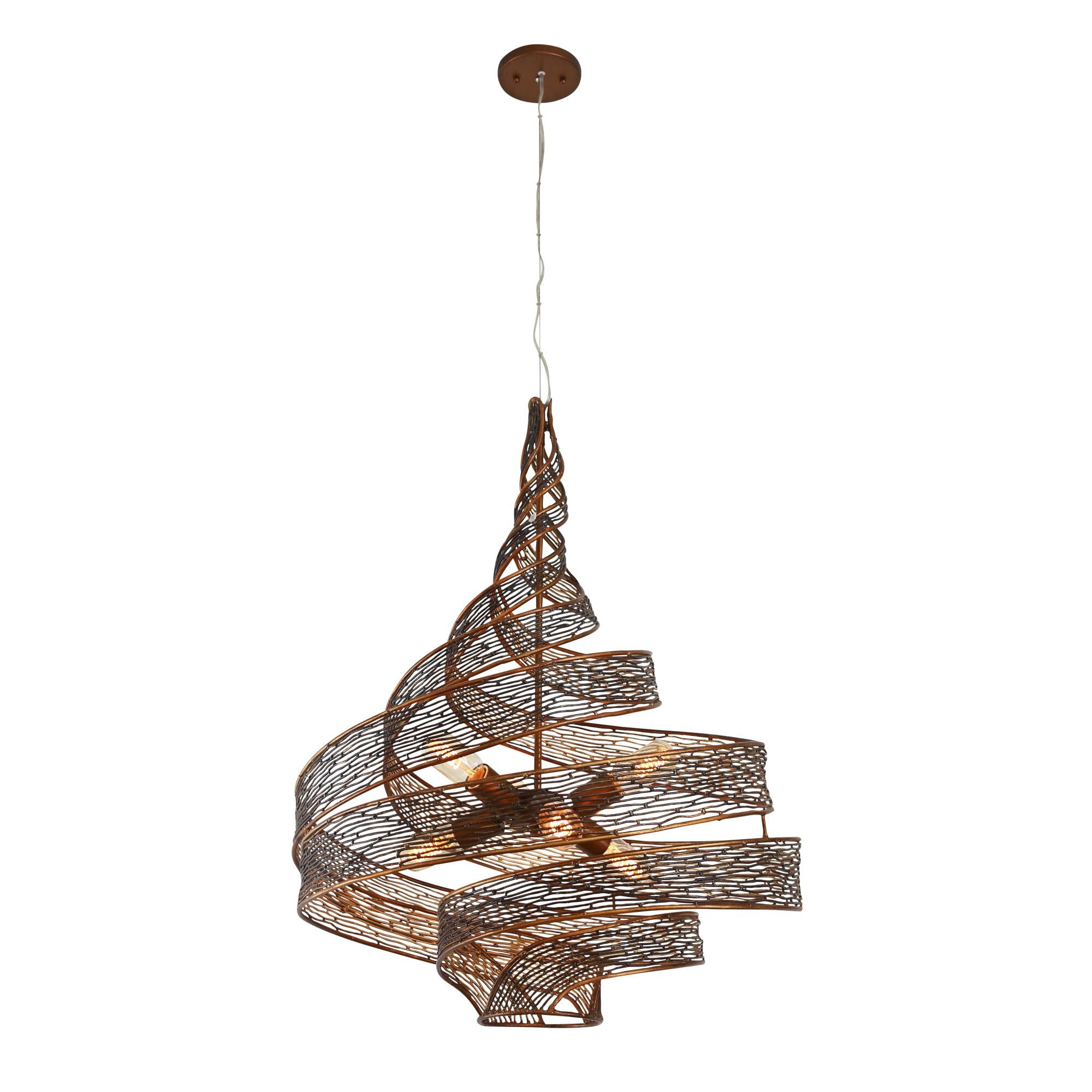 Shown in Hammered Ore finish and Hand-Forged Recycled Steel shade
